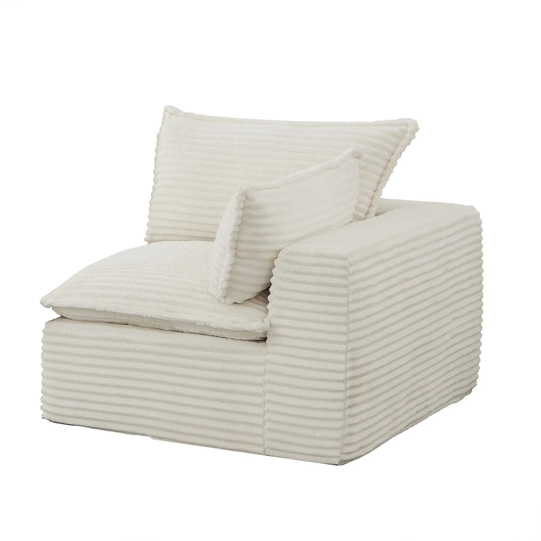 Single Left Modular Sectional Sofa (PAS - 2637 - LS) - Direct Wicker