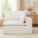 Single Left Modular Sectional Sofa (PAS - 2637 - LS) - Direct Wicker