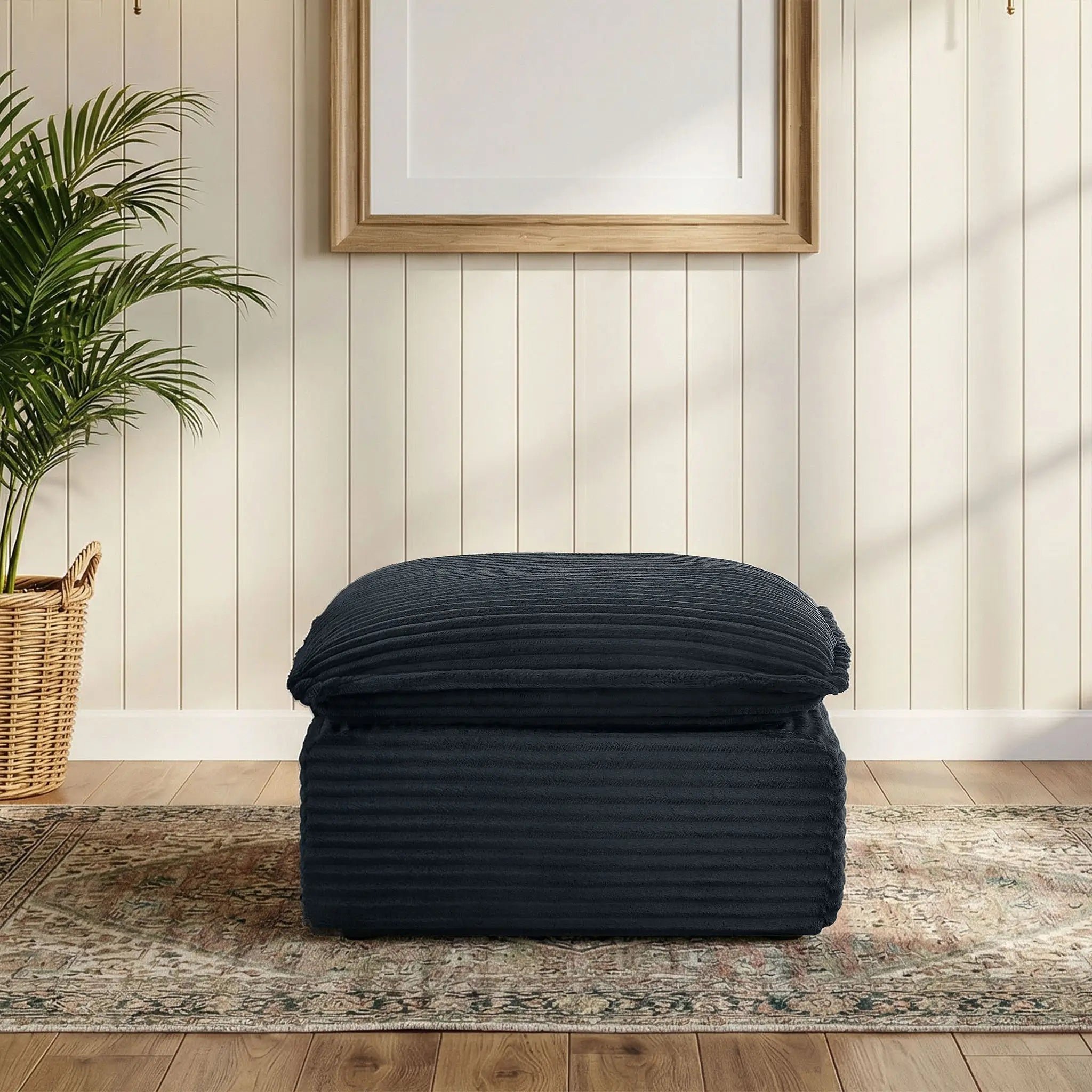 Single Modular Sectional Footstool (PAS-2637-FT) - Direct Wicker