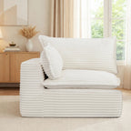 Single Right Modular Sectional Sofa (PAS - 2637 - RS) - Direct Wicker