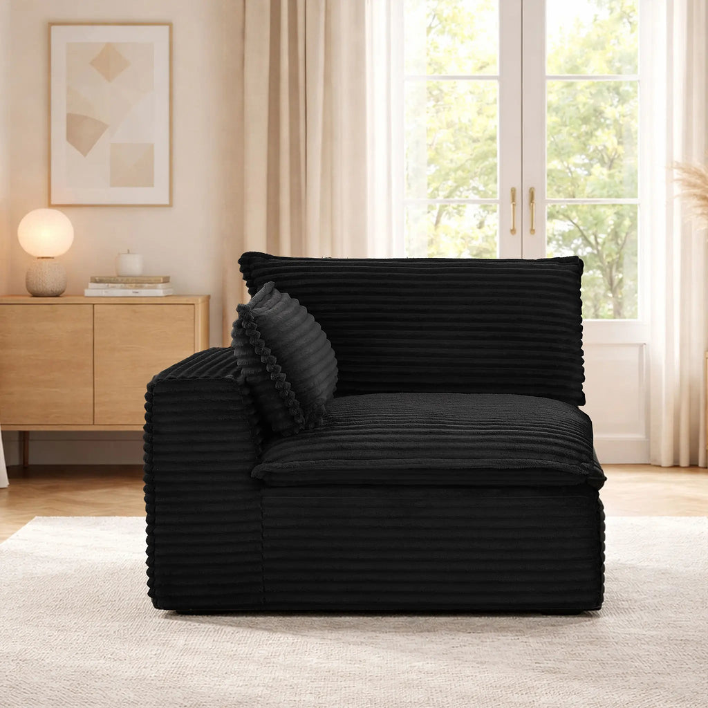 Single Right Modular Sectional Sofa (PAS - 2637 - RS) - Direct Wicker