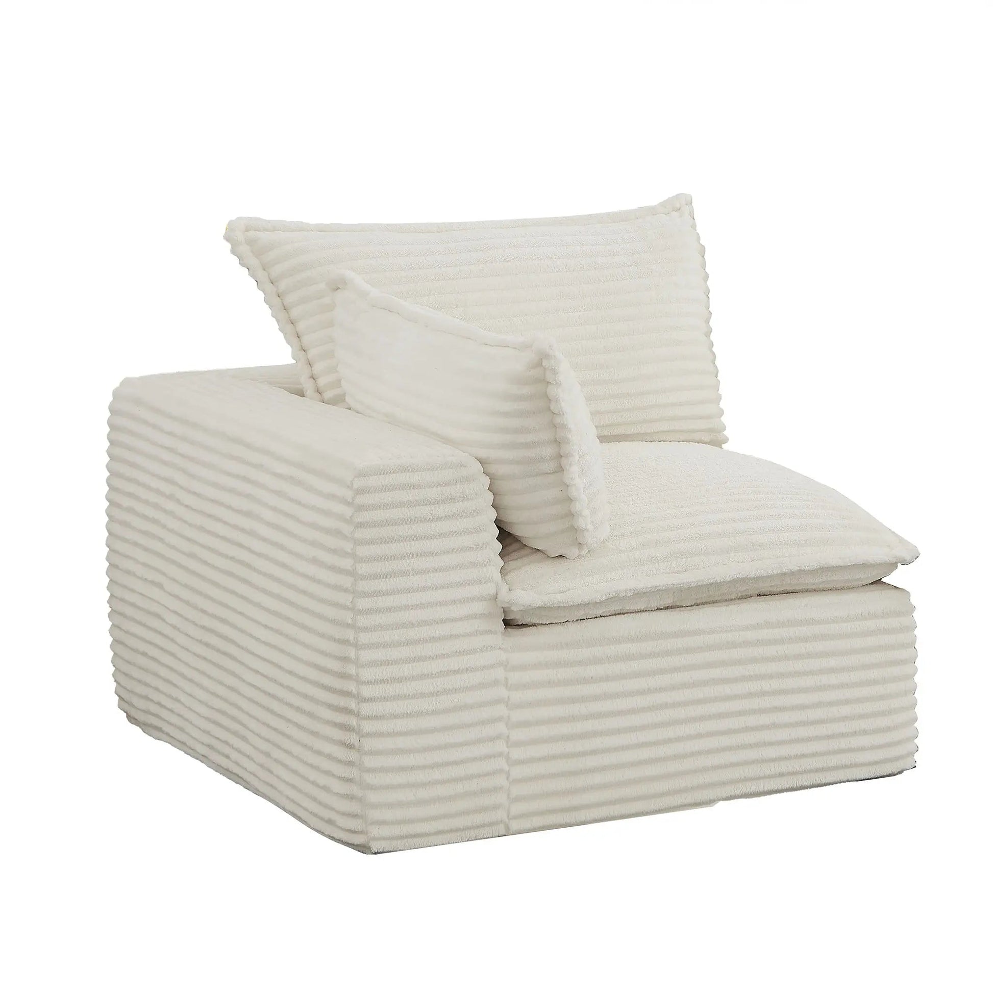 Single Right Modular Sectional Sofa (PAS - 2637 - RS) - Direct Wicker