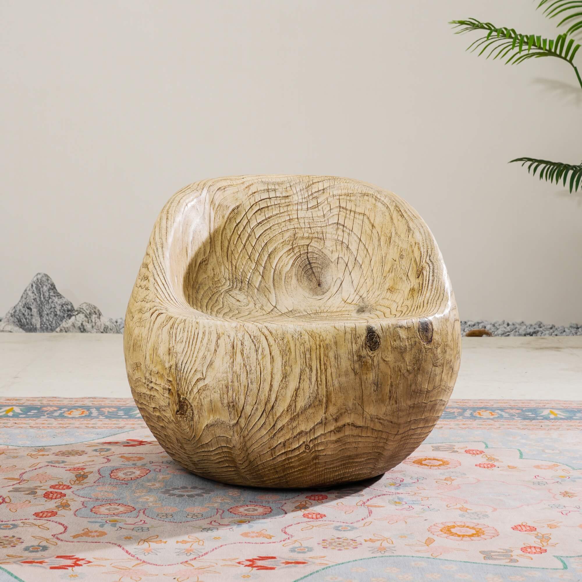 Single Seat Sofa Chair – Terrafab Composite Material with Iron Frame（PAC - 24919SC） - Direct Wicker