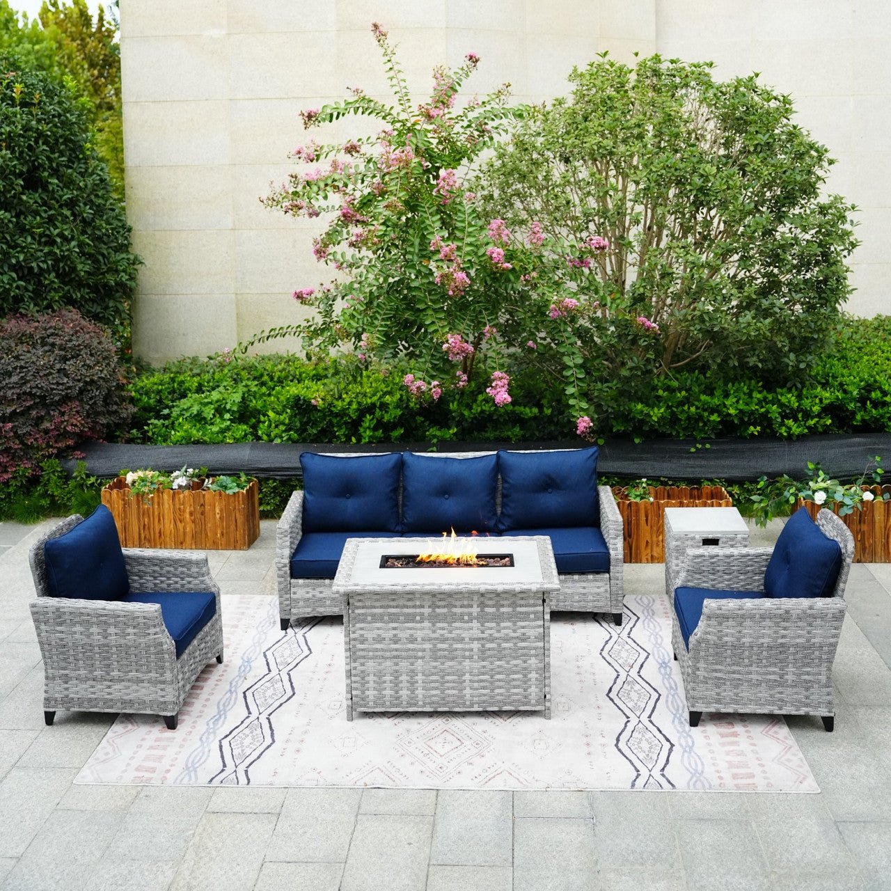 Single Sofa Cushion Covers of Patio Sofa for (PAF - 1801/2) - Direct Wicker