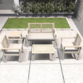 Solid Wood Bench & Chair Sets – Outdoor Seating Set (PAC - 2523) - Direct Wicker