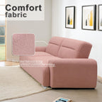 Stylish Small Three - Person Sofa Bed, Foldable & Easy to Handle (PAS - 241279TS) - Direct Wicker