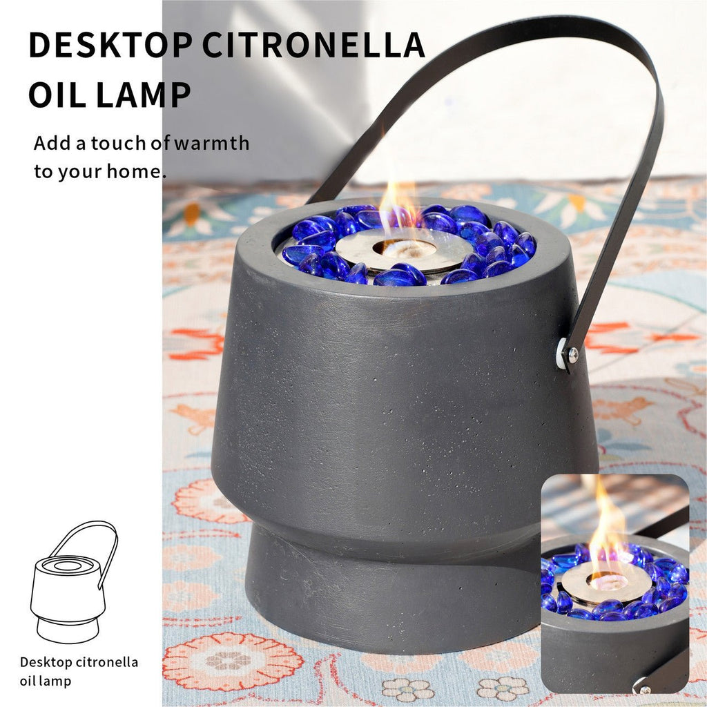 Table - Top Citronella Lamp (DW - FP997) - Direct Wicker