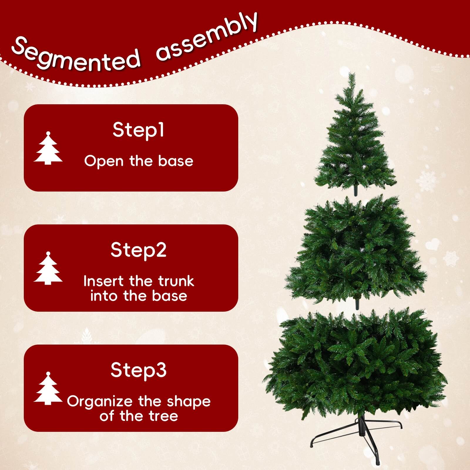 The latest model featuring lights of 5/6/7ft in different heights (PAT - 004) - Direct Wicker