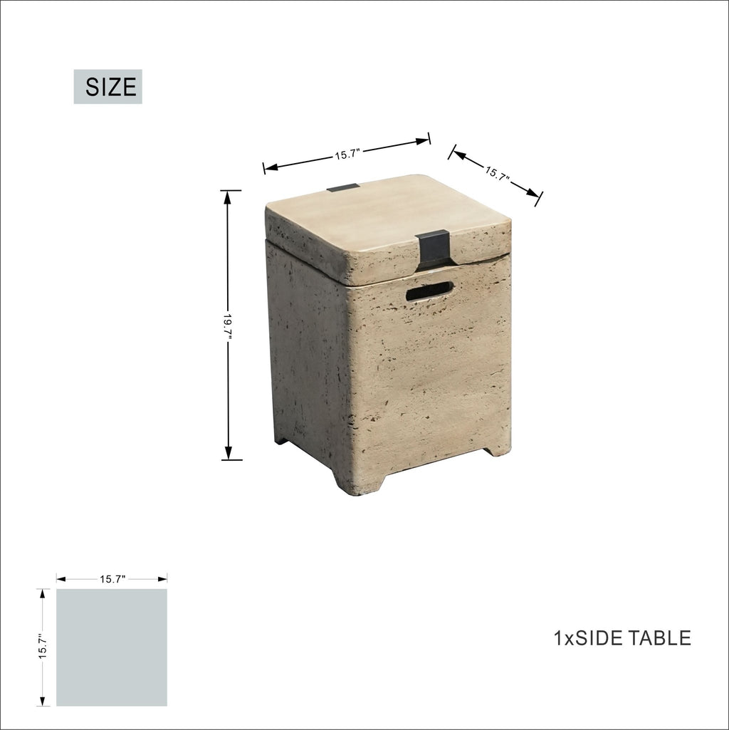 The side table of PAG - 2355 - Direct Wicker