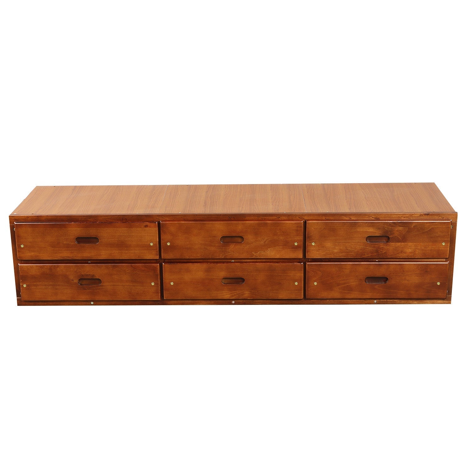 Twin Bed Frame With 6 Drawers, Constructed From High - Quality Solid Wood (SG000119AAP) - Direct Wicker
