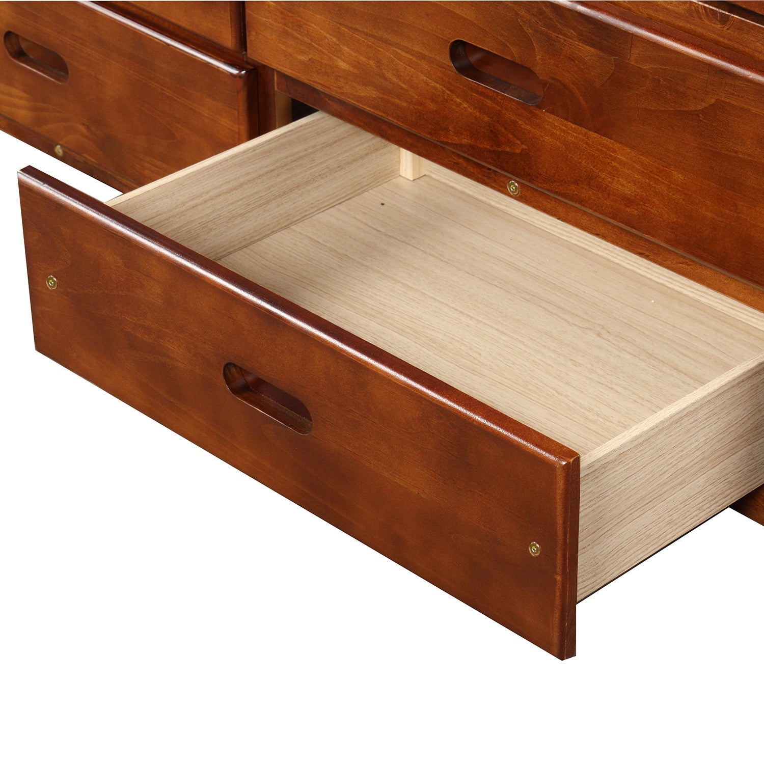 Twin Bed Frame With 6 Drawers, Constructed From High - Quality Solid Wood (SG000119AAP) - Direct Wicker