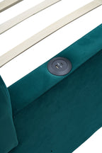 Twin Upholstered Daybed Frame with Trundle, Twin Size Sofa Bed - Direct Wicker
