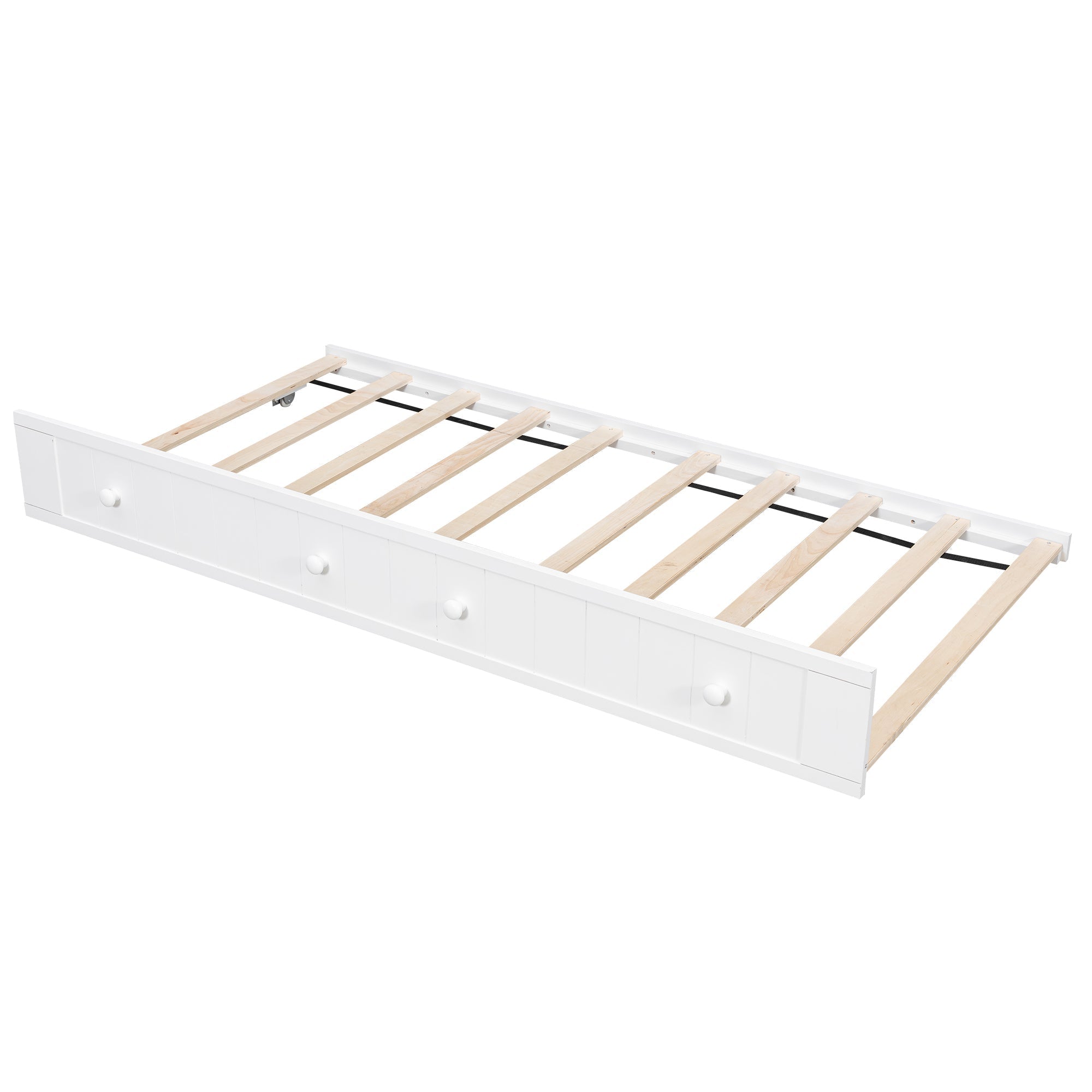 Twin Wooden Daybed with Trundle Bed, Sofa Bed (N708P357100K) - Direct Wicker