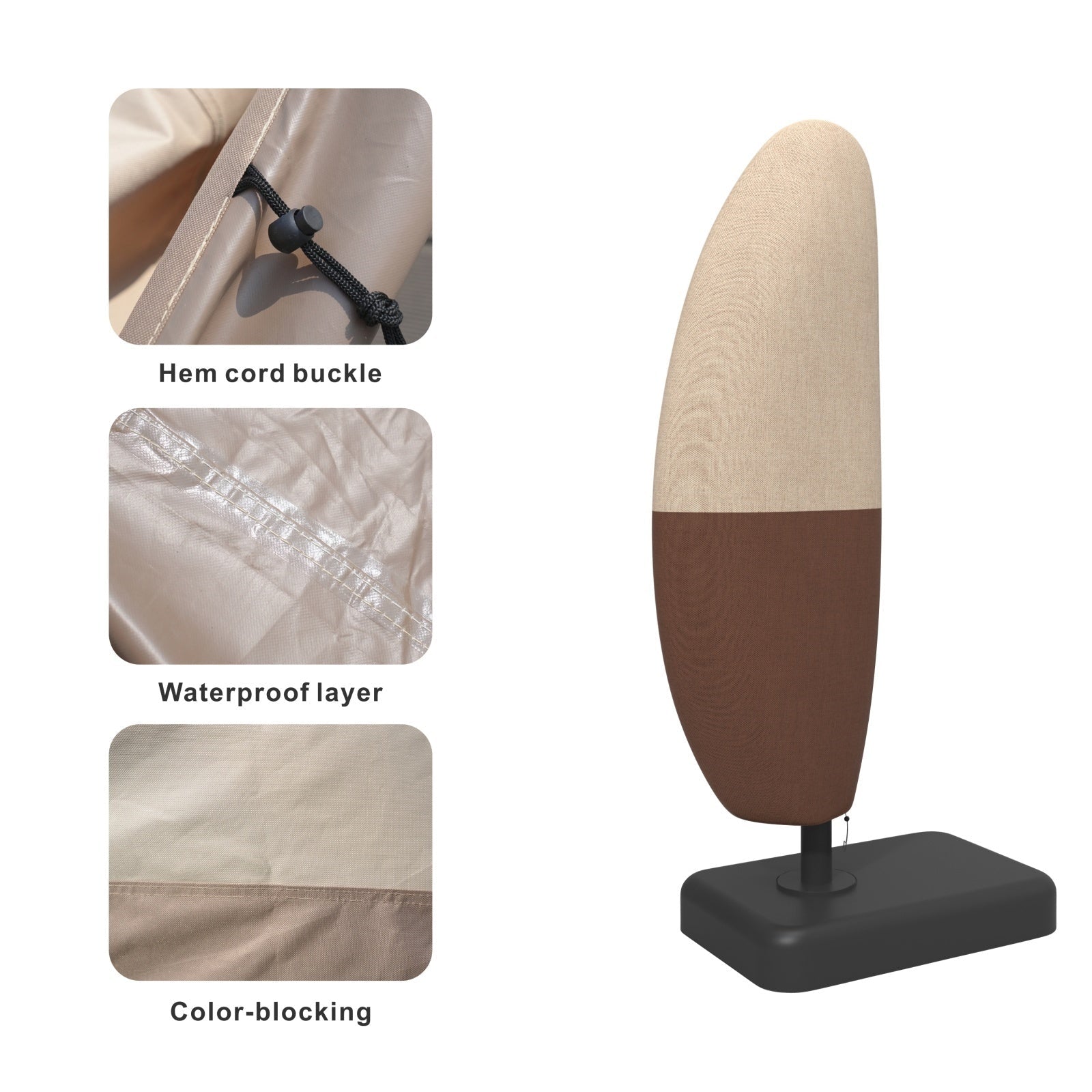 Umbrella Parasol Cover (UC - 007) - Direct Wicker