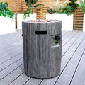 Vertical Wood Grain Effect Heater (PAG - 2351) - Direct Wicker