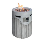 Vertical Wood Grain Effect Heater (PAG - 2353) - Direct Wicker