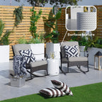 White Waterproof Durable and Stylish Outdoor Side Table (PAT - 2462ST) - Direct Wicker