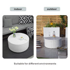 White Waterproof Fashionable Coffee Table (PAT - 2462TA) - Direct Wicker