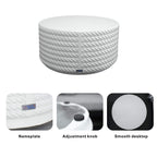 White Waterproof Fashionable Coffee Table (PAT - 2462TA) - Direct Wicker